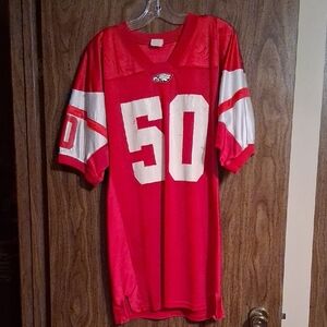 Classic Red Sports Jersey